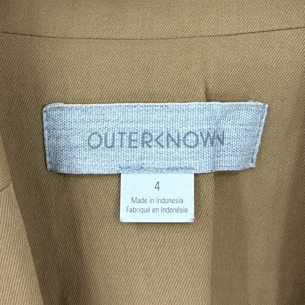 Outerknown Blazer Jacket Tan Lined - image 6